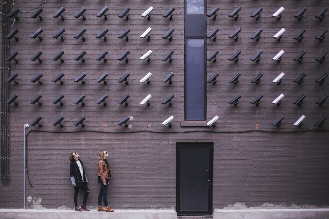 security camera footage review