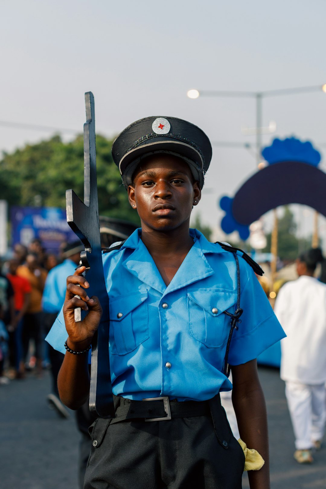 plainclothes security officer