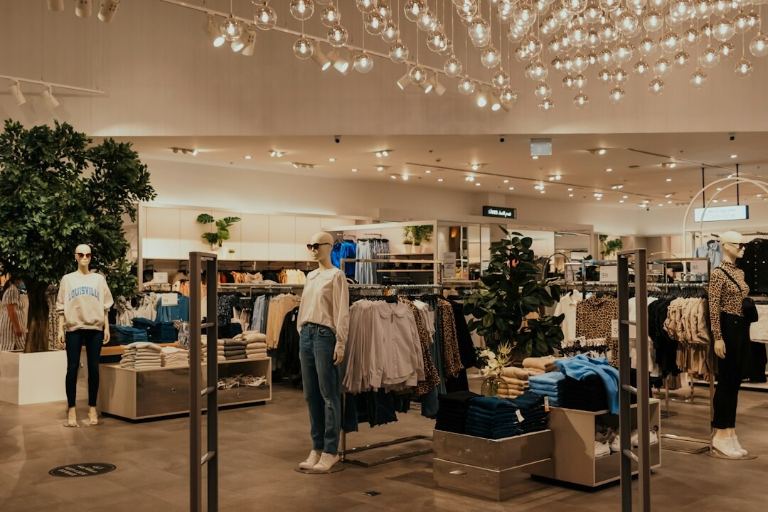 retail store busy aisle